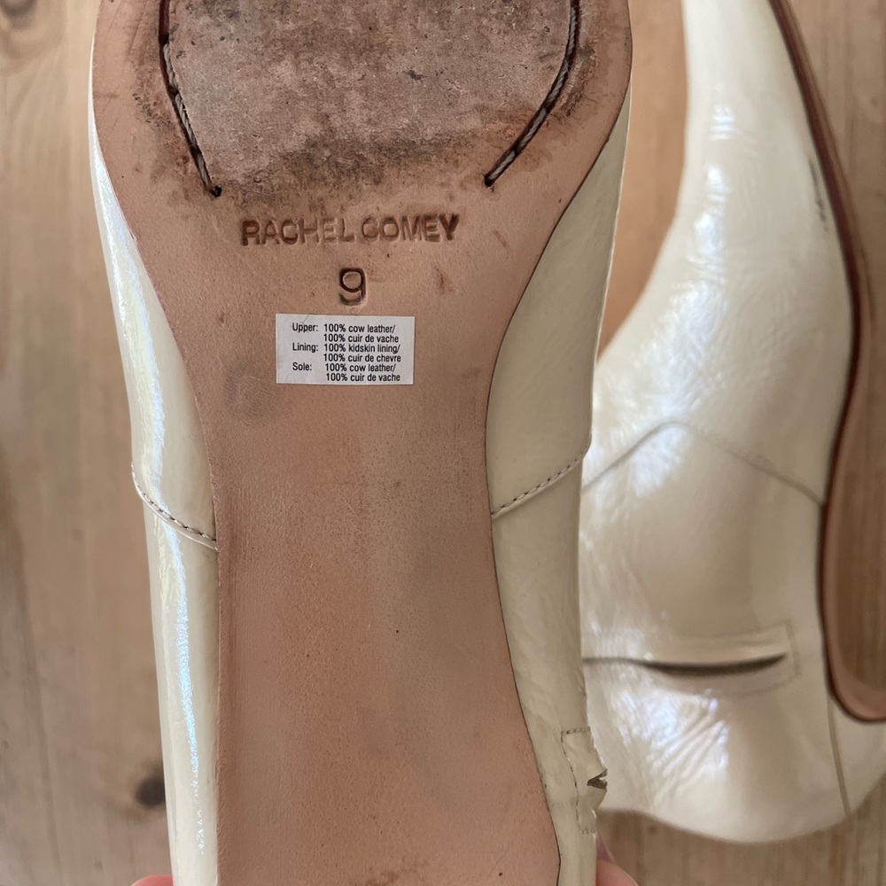 Rachel Comey Pimm Bootie Cream Crinkle Real Leather - Picture 7 of 8